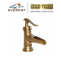 Vòi lavabo nóng lạnh bằng đồng EV-2007