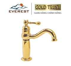 Vòi Nước (Vòi Lavabo) Mạ Vàng EVEREST EV-MV25