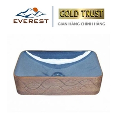 Chậu Lavabo Bằng Sứ Mỹ Thuật EVEREST EV-CĐ26