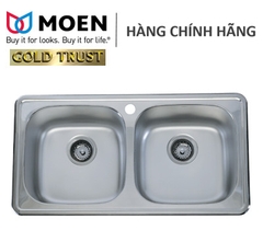 Chậu rửa chén 2 hộc MOEN Model: MCL314