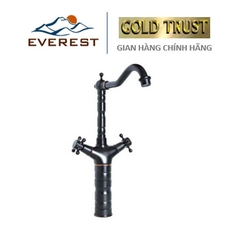 Vòi Lavabo Cao Đồng Đen EVEREST EV-VĐ32
