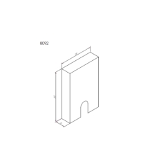 Hộp giấy - inox SUS 304 ATMOR model: 8092