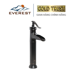 Vòi Lavabo Cao Đồng Đen EVEREST EV-VĐ34