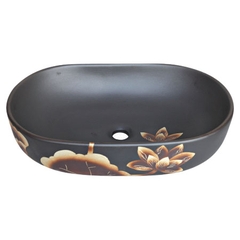 Lavabo Sứ Mỹ Thuật EVEREST EV-CĐ34