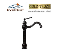Vòi Lavabo Cao Đồng Đen EVEREST EV-VĐ37