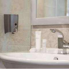 Hộp nhấn xà phòng 1 hộc nhựa ABS ATMOR model: DH-600VP