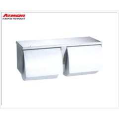 Trục giấy vệ sinh đôi inox SUS 304 ATMOR model: TD-8302W
