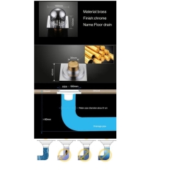 Phễu thoát sàn sân thượng ATMOR model: AH099