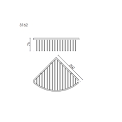 Kệ góc ATMOR model: 8162