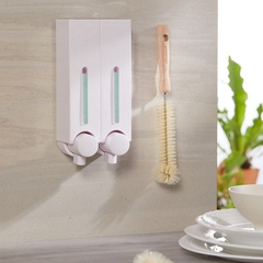 Hộp Nhấn Xà Phòng 2 Hộc Nhựa ABS Atmor Model: DH-725-2W