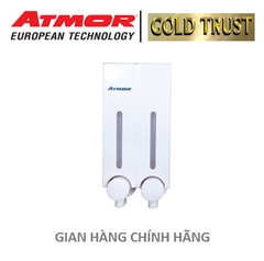 Hộp Nhấn Xà Phòng 2 Hộc Nhựa ABS Atmor Model: DH-725-2W
