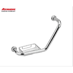 Tay vịn & khay xà phòng inox ATMOR Model: 8009