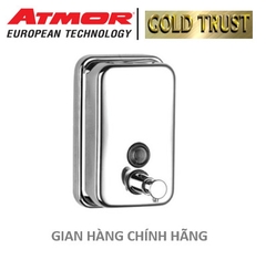 Hộp nhấn xà phòng Inox SUS 304 ATMOR Model: 8077