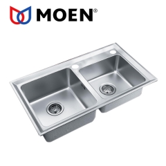 Chậu rửa chén 2 hộc moen model: 22183