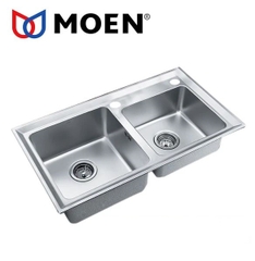 Chậu rửa chén 2 hộc moen model: 22183