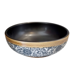 Lavabo Sứ Hoa Văn EVEREST EV-CĐ04