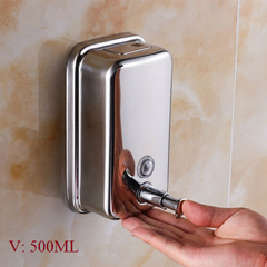 Hộp nhấn xà phòng Inox SUS 304 ATMOR Model: 8077