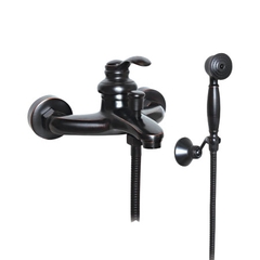 Bộ sen tắm bằng đồng đen EVEREST EV-VĐ14