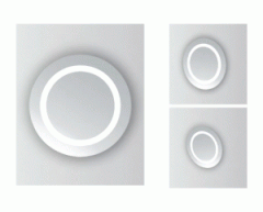 Gương treo tường có đèn LED ATMOR Model: YSJ-D1