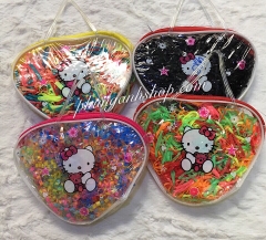 Dây thun kỳ kỳ cột tóc bóp trái tim gb20