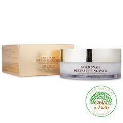 Đắp mặt nạ ngủ Gold Snail
