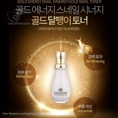 Nước hoa hồng gold snail  toner 130ml