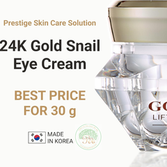 Kem dưỡng mắt GOLD ENERGY SNAIL SYNERGY chứa vàng 24K nguyên chất 30ml