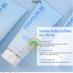 Dưỡng trắng da toàn thân JARY B5