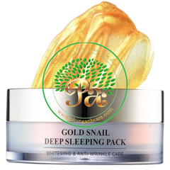 Đắp mặt nạ ngủ Gold Snail