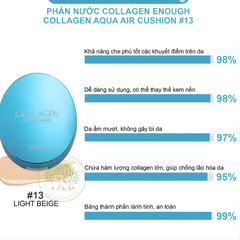 PHẤN CUSHION ENOUGH COLLAGEN SPF 50