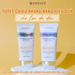 Kem chống nắng Enough collagen 3in1 spf 50