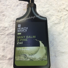 Tắm gội Health Basics Mint 2 in1