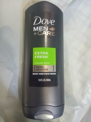 Tắm và rửa mặt nam Dove Men Care Extra Fresh 400 ML USA date 05/2020