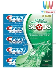 Kem Đánh răng crest whitening scope 164g