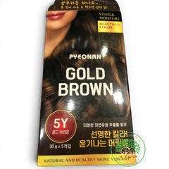 Gói gội nhuộm Hàn Quốc- màu nâu sáng