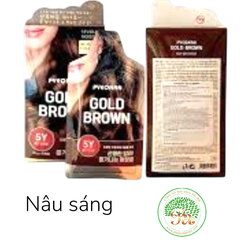 Gói gội nhuộm Hàn Quốc- màu nâu sáng