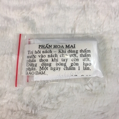 Phấn hoa mai trị hôi  nách