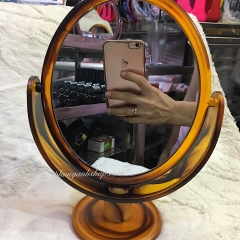 Kiếng soi nhựa đồi mồi 02 mặt