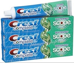 Kem Đánh răng crest whitening scope 164g