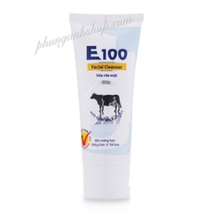 Sữa rửa mặt E 100 BÒ facial cleanser 80ml