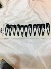 Kẹp mái bẻ đen đơn giản, kẹp bậc