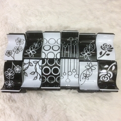 Gắp 5 càng hoa, hột,màu, trắng đen gb 25k30K