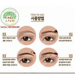 Chì gel vặn chân mày Be'well