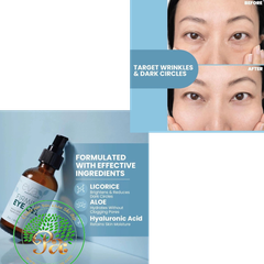 Kem chống nhăn mắt Eva Naturals Organic nhập từ USA ( Authentic)