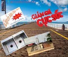 Thanh lý chậu rửa bát Inox đón tết 2021