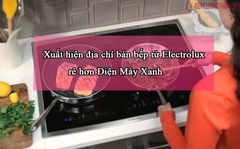Xuất hiện địa chỉ bán bếp từ Electrolux rẻ hơn Điện Máy Xanh