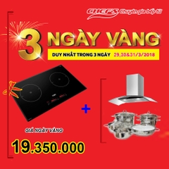 Mua bếp từ Chefs EH DIH888 trong 3 ngày vàng khuyến mãi