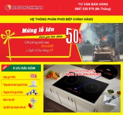 Khuyến mãi lớn chào mừng 30/4 và 1/5 tại Bếp Cường Thịnh