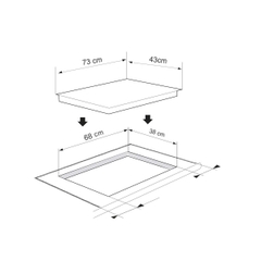 Bếp từ Munchen GM 2559S phiên bản 2026 nhập khẩu Malaysia