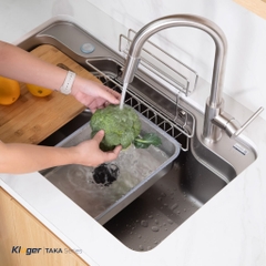 Chậu rửa bát 1 hố Kluger KF7848FS – S78 Plus